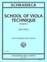 School of Viola Technique #1 Viola Method cover